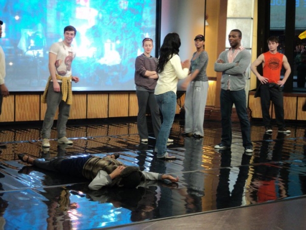 Photo Flash: Backstage with MEMPHIS at GMA Image