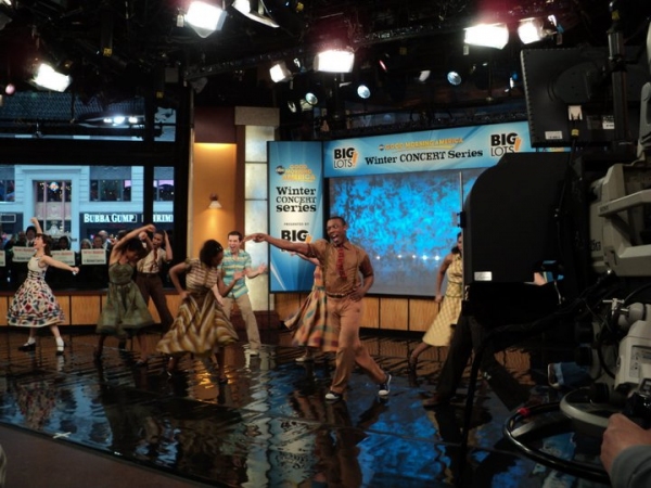Photo Flash: Backstage with MEMPHIS at GMA Image