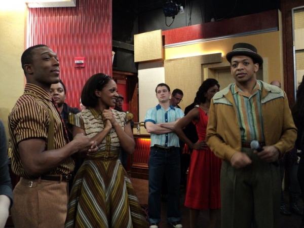 Photo Flash: Backstage with MEMPHIS at GMA Image