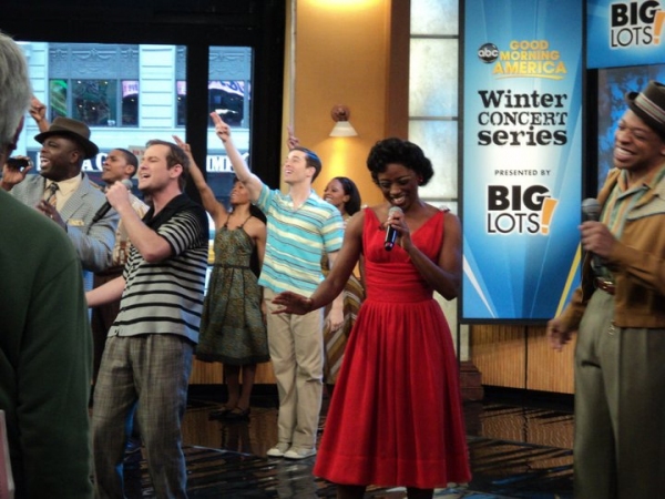 Photo Flash: Backstage with MEMPHIS at GMA Image