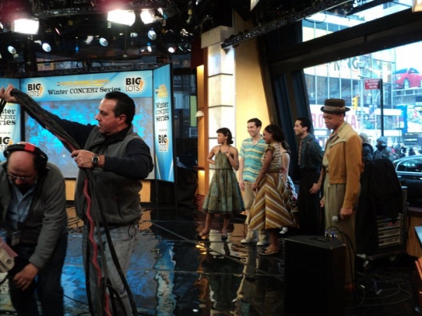Photo Flash: Backstage with MEMPHIS at GMA Image
