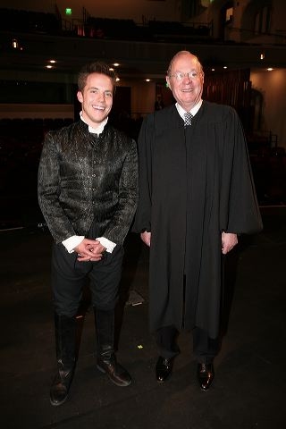 Graham Hamilton and Supreme Court Justice Anthony M. Kennedy Photo