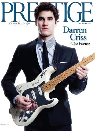 Photo Flash: GLEE Stars Michele & Criss Pose for Magazine Covers this Spring 
