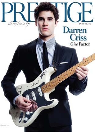 Photo Flash: GLEE Stars Michele & Criss Pose for Magazine Covers this Spring Image