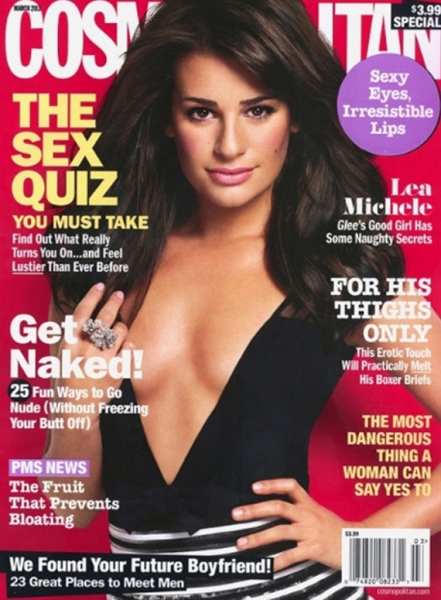 Photo Flash: GLEE Stars Michele & Criss Pose for Magazine Covers this Spring Image
