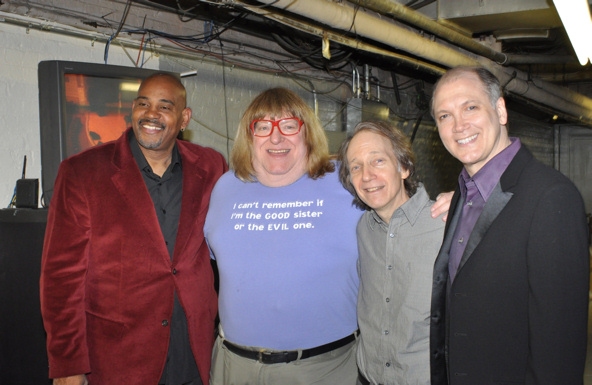 Allan Harris, Bruce Vilanch, Scott Siegel and Charles Busch Photo