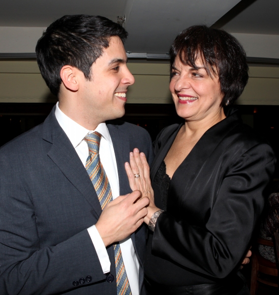 Matthew Lopez & Priscilla Lopez attending the Manhattan Theatre Club's  Photo