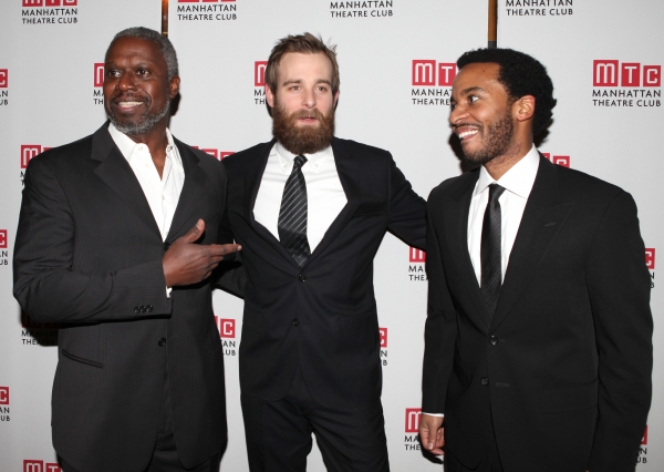 Andre Braugher, Jay Wilkison and Andre Holland attending the Manhattan Theatre Club's Photo