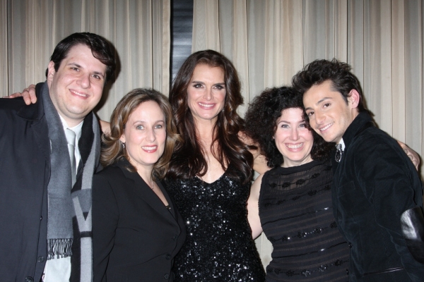 Philip Morgaman, Zina Goldrich, Brooke Shields, Marcy Heisler and Frankie Grande Photo