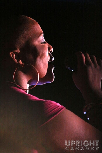 Frenchie Davis performs in Upright Cabaret's 