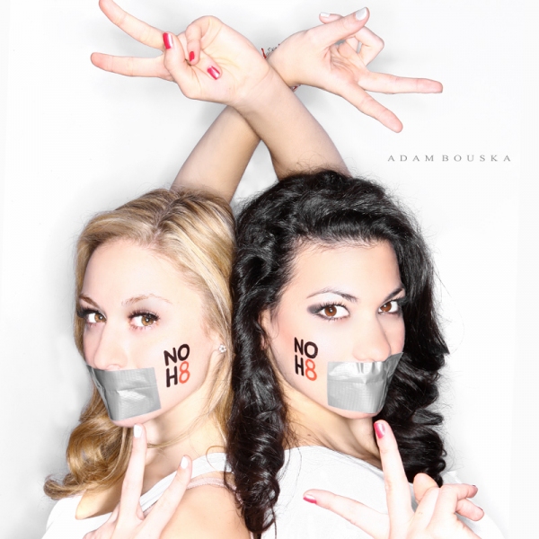 Photo Flash: WEST SIDE STORY Tour Cast Supports NoH8 Campaign 