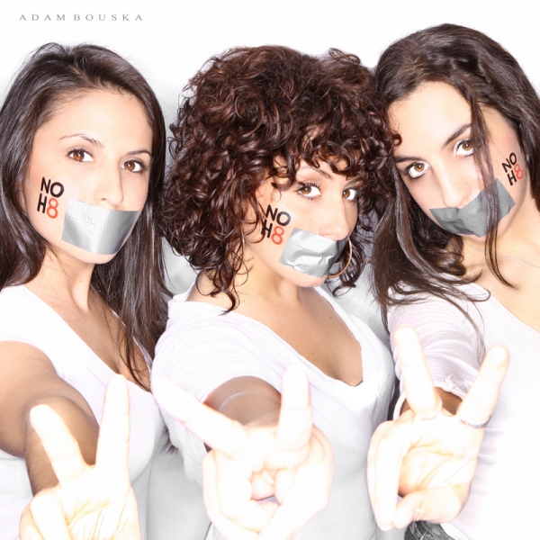 Photo Flash: WEST SIDE STORY Tour Cast Supports NoH8 Campaign 