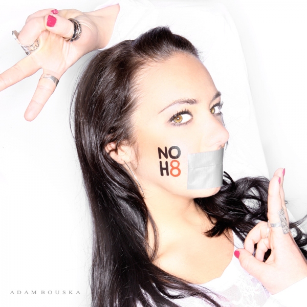 Photo Flash: WEST SIDE STORY Tour Cast Supports NoH8 Campaign 