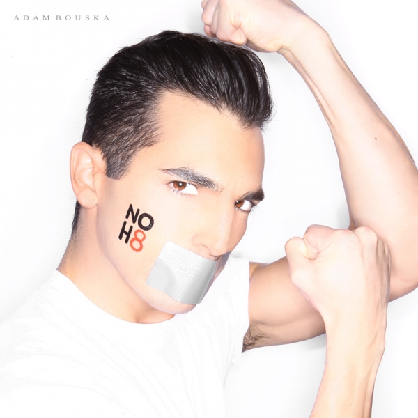 Photo Flash: WEST SIDE STORY Tour Cast Supports NoH8 Campaign 