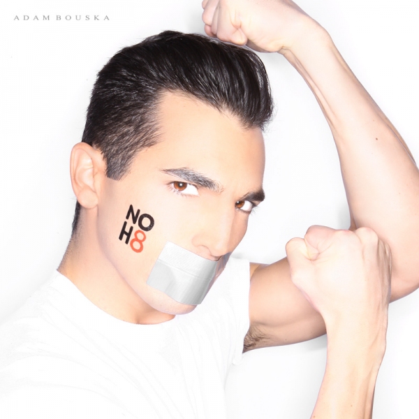 Photo Flash: WEST SIDE STORY Tour Cast Supports NoH8 Campaign Image