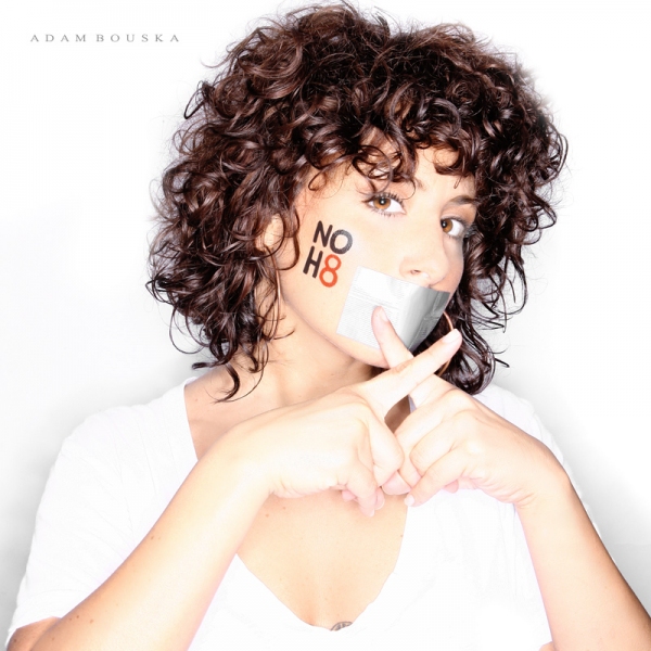 Photo Flash: WEST SIDE STORY Tour Cast Supports NoH8 Campaign 