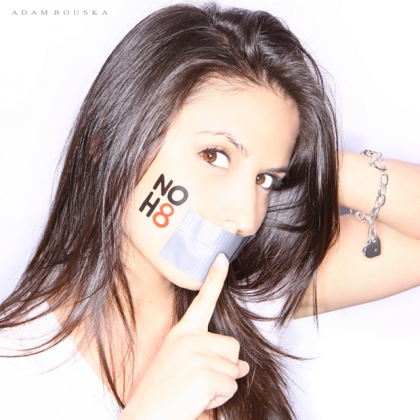 Photo Flash: WEST SIDE STORY Tour Cast Supports NoH8 Campaign Image