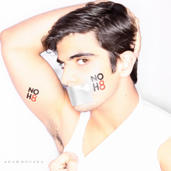 Photo Flash: WEST SIDE STORY Tour Cast Supports NoH8 Campaign 