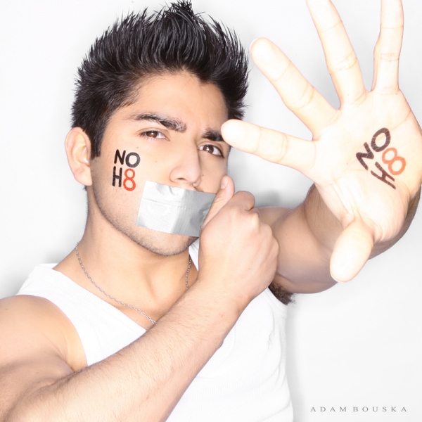 Photo Flash: WEST SIDE STORY Tour Cast Supports NoH8 Campaign 