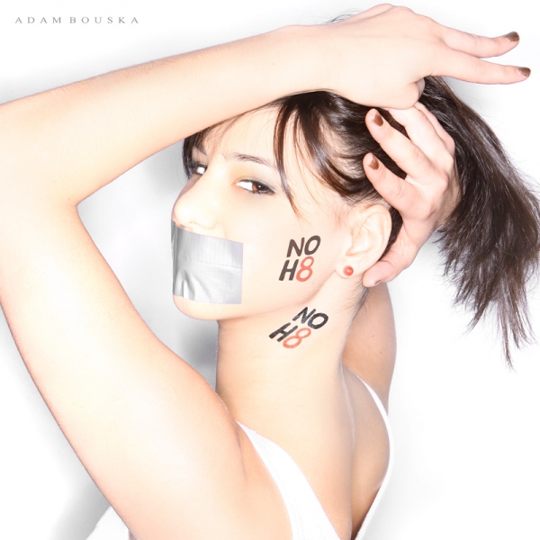 Photo Flash: WEST SIDE STORY Tour Cast Supports NoH8 Campaign Image