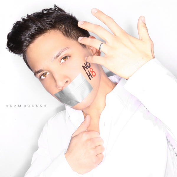 Photo Flash: WEST SIDE STORY Tour Cast Supports NoH8 Campaign Image