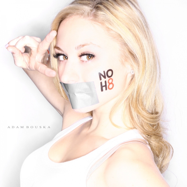 Photo Flash: WEST SIDE STORY Tour Cast Supports NoH8 Campaign 