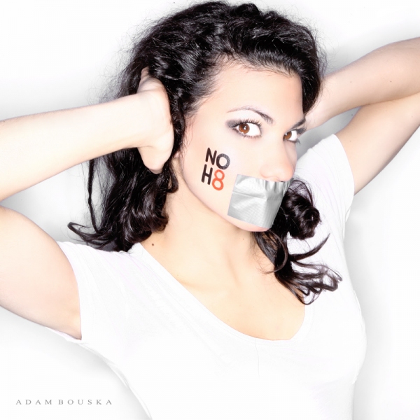 Photo Flash: WEST SIDE STORY Tour Cast Supports NoH8 Campaign 