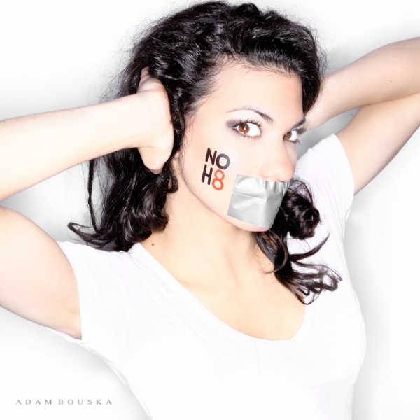 Photo Flash: WEST SIDE STORY Tour Cast Supports NoH8 Campaign Image