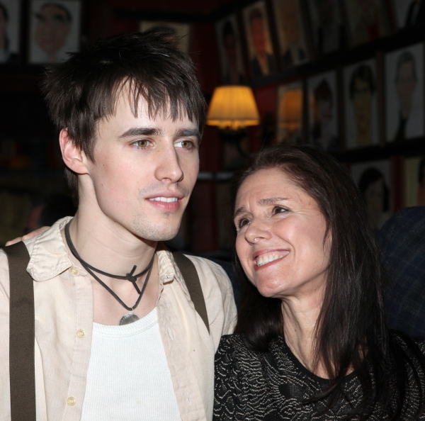Julie Taymor & Reeve Carney attending the 'Spider-Man Turn Off The Dark' Benefit for  Photo