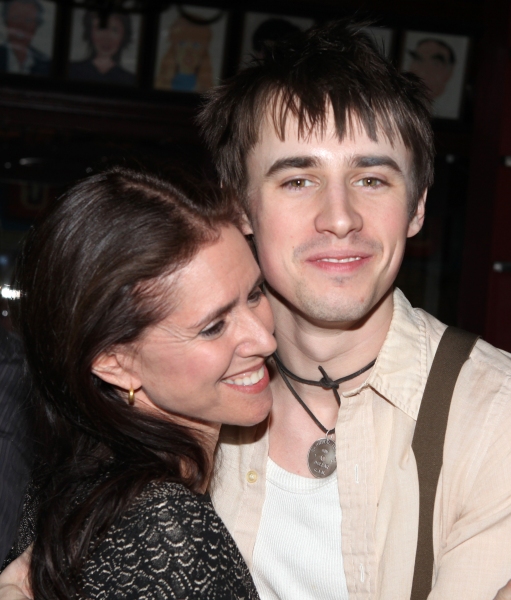 Julie Taymor & Reeve Carney attending the 'Spider-Man Turn Off The Dark' Benefit for  Photo
