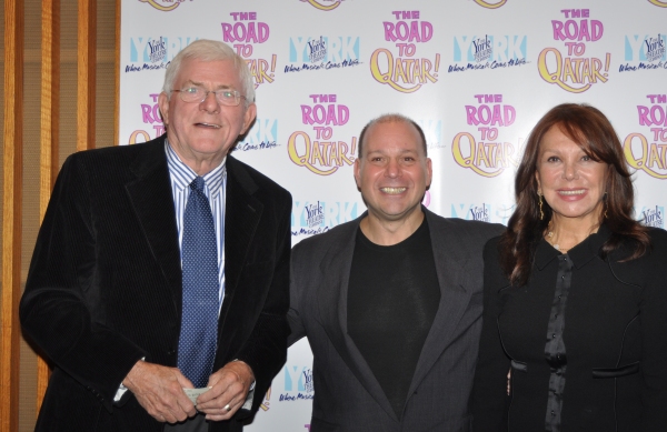 Phil Donahue, Stephen Cole and Marlo Thomas at 