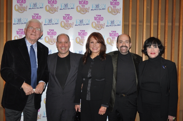 Phil Donahue, Stephen Cole, Marlo Thomas, David Krane (Composer) and Chita Rivera Photo