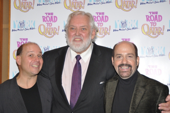 Stephen Cole, Jim Brochu and David Krane Photo