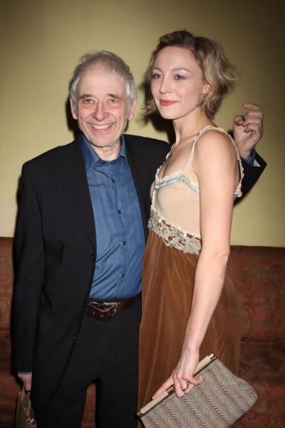 Austin Pendleton and Juliet Rylance at opening night of Classic Stage Company's produ Photo