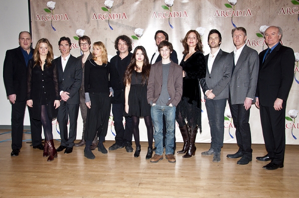 David Leveaux & The cast of Arcadia Photo