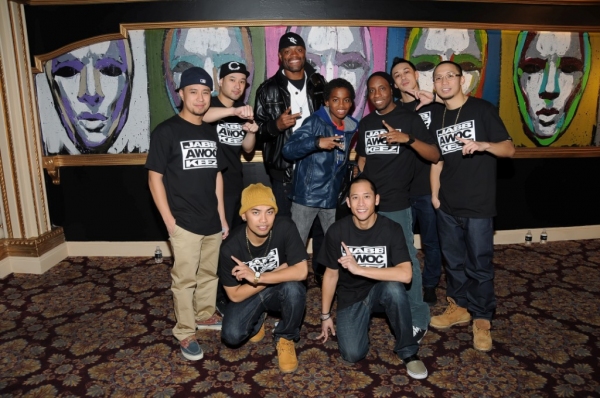 Photo Flash: Anderson Silva and Joey Fatone Attend MÜS.I.C. Image