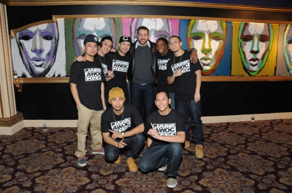 Photo Flash: Anderson Silva and Joey Fatone Attend MÜS.I.C. Image