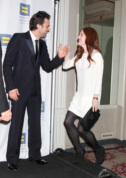 Photo Coverage: PRISCILLA, Ruffalo et al. Honor Moore at NY Human Rights Gala Image