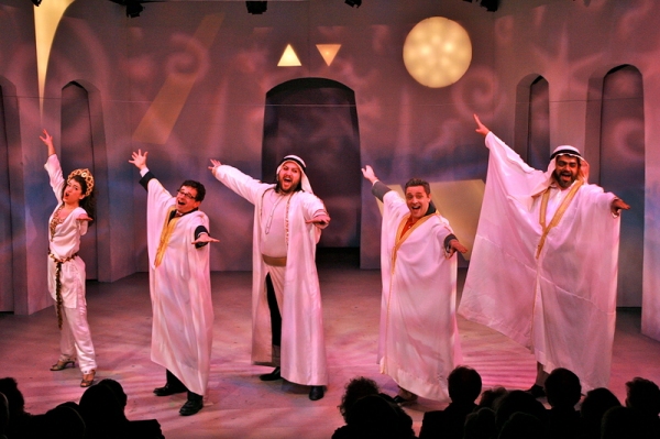 Photo Flash: York Theatre's THE ROAD TO QATAR Opening Night Image