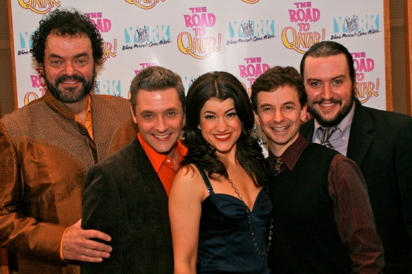 Photo Flash: York Theatre's THE ROAD TO QATAR Opening Night Image