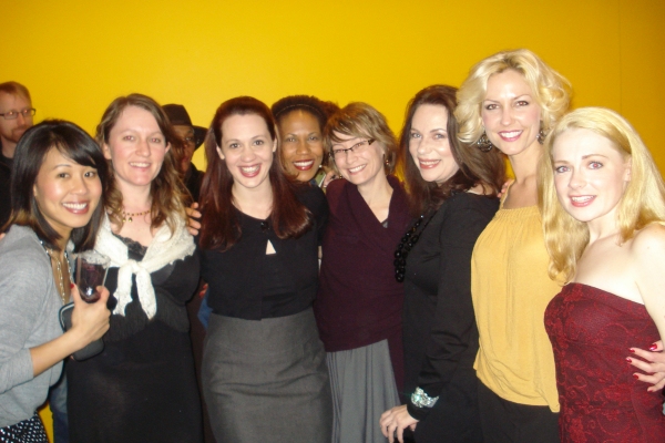 Melissa Canciller, Bordello Playwright Aline Lathrop, Dana Black, Kyra Morris, Bordel Photo