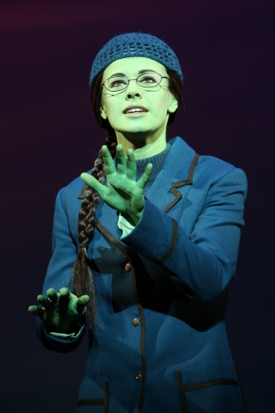 Photo Flash: Teal Wicks as Broadway's Newest Elphaba in WICKED Image