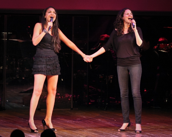 Karen Olivo and Mandy Gonzalez - 'When You're Home' from IN THE HEIGHTS
 Photo