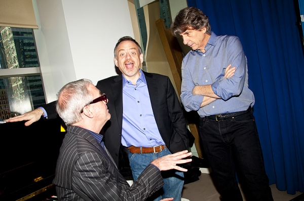 Scott Wittman, Marc Shaiman & David Rockwell Photo