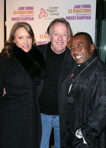 Parky DeVogelaere, actor Peter Fonda and actor Ben Vereen Photo