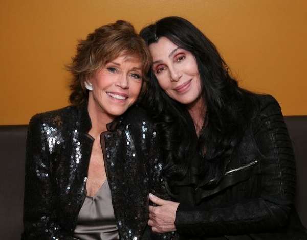 Jane Fonda, Cher Photo