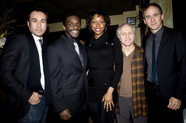 Michael Balderrama, Chris Chalk, Amanda Mason Warren, David Patrick Kelly & Neal Huff Photo