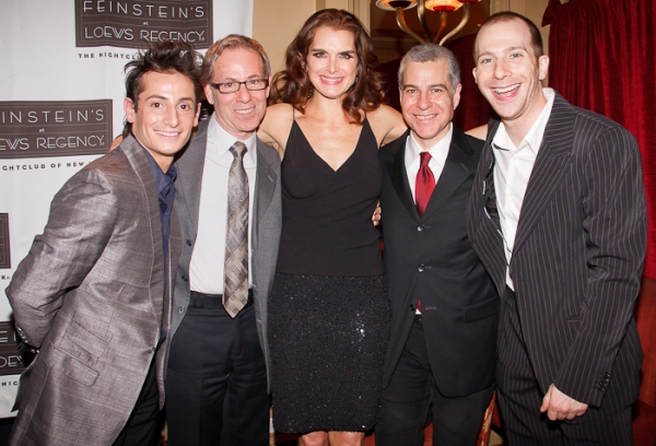 Photo Coverage: Tommy Tune, Raul Esparza Visit Brooke Shields at Feinstein's Image