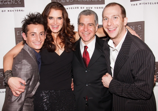 Photo Coverage: Tommy Tune, Raul Esparza Visit Brooke Shields at Feinstein's Image