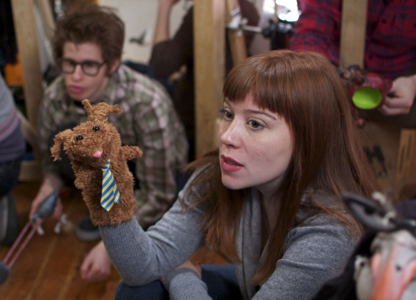 Photo Flash: Behind the Scenes of Puppet Heap's 'I Knew an Old Lady' Image